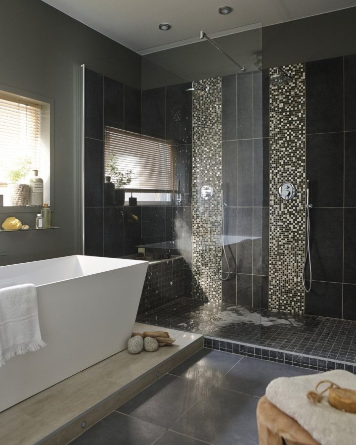 Douche À L'italienne : Styles Et Tendances | Leroy Merlin tout Modele De Douche À L Italienne