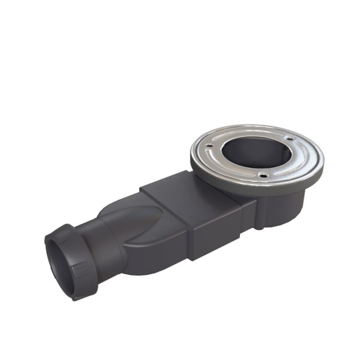 Douche : Bonde De Douche Extra-Plate Chromée Ø 90Mm – Haute tout Bonde De Douche Extra Plate