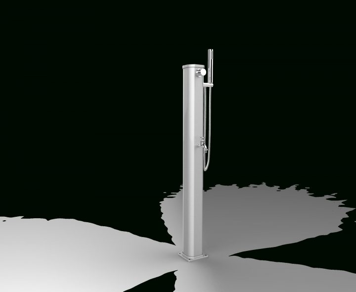 Douche Borne Solaire D’Extérieur Jolly Go Jg180 | Inox | Arkema dedans Douche Solaire Exterieur Douche Borne Solaire D’Extérieur Jolly Go Jg180 | Inox | Arkema dedans Douche Solaire Exterieur