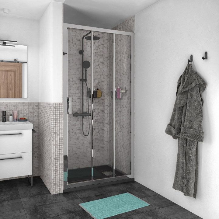 Douche Charm, Avec Receveur Slate Noir 80X100 Cm | Receveur avec Receveur De Douche 80X100 Douche Charm, Avec Receveur Slate Noir 80X100 Cm | Receveur avec Receveur De Douche 80X100