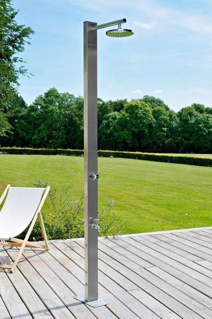 Douche De Jardin Diy, Douche Solaire Et Douche Inversée encequiconcerne Douche Solaire Pour Piscine