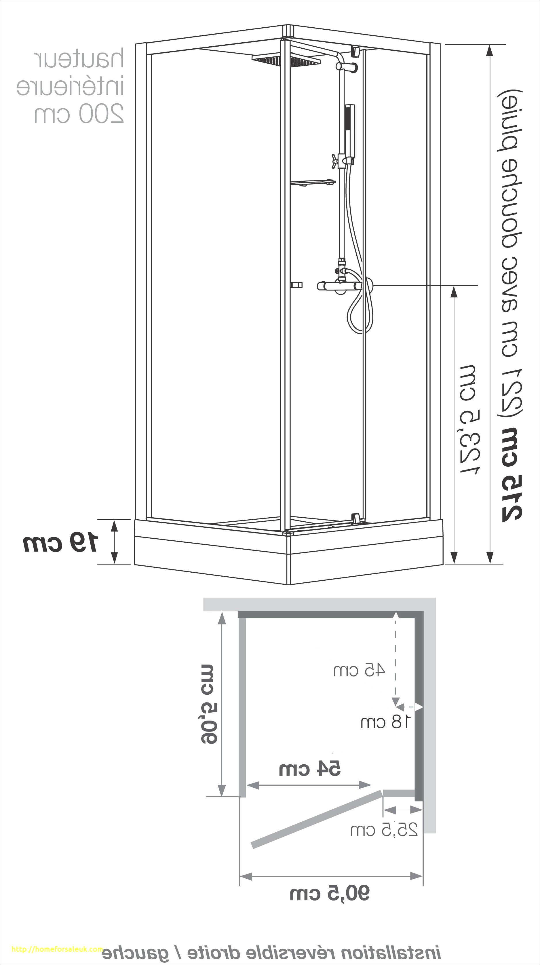 Douche Italienne Dimension Ideale Beau Dimension Douche dedans Douche Italienne Dimension