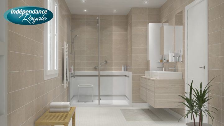 Douche Italienne Pmr La Baule Guérande Pornichet – Pose tout Douche Handicapé