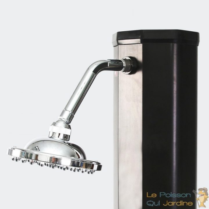 Douche Noire Solaire Pour Piscines, Campings, Avec encequiconcerne Douches Solaires Soldes