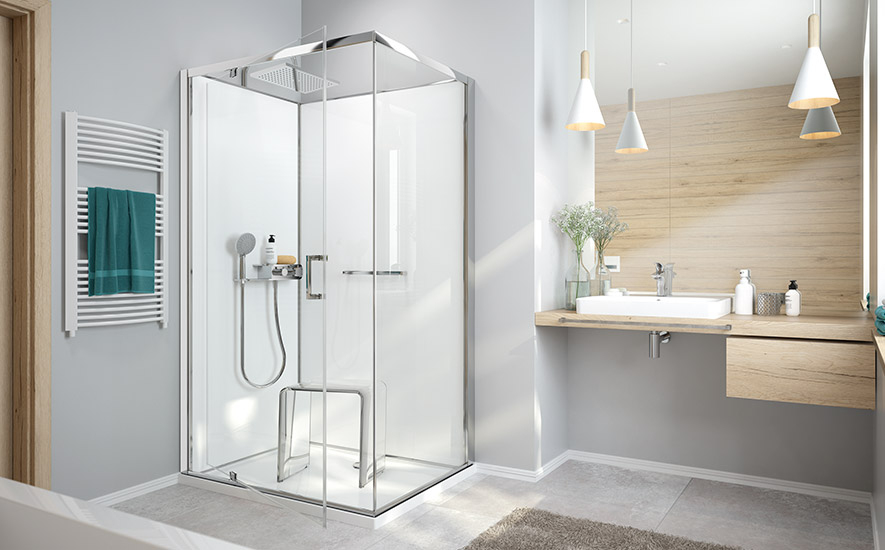 Douche Receveur, Paroi, Cabine Et Douche Italienne dedans Cabine