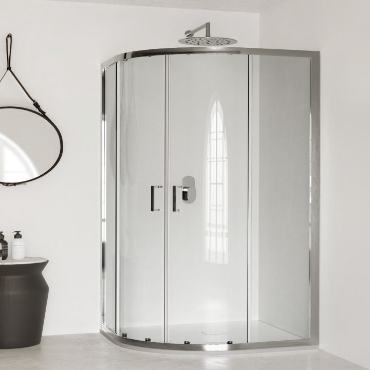 Douche Semi-Circulaire 70X90 90X70 La Ronde 6 Mm H190 encequiconcerne Cabine De Douche 70X90