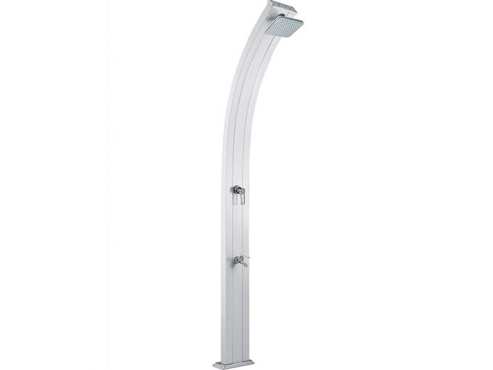 Douche Solaire Aluminium Formidra Spring 30L Inox avec Douche Solaire Aluminium