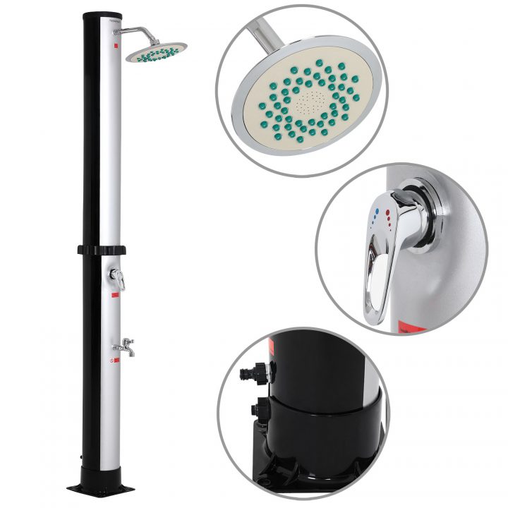 Douche Solaire De Jardin 35L Douche De Piscine Douche De concernant Douche Solaire Provati 35L
