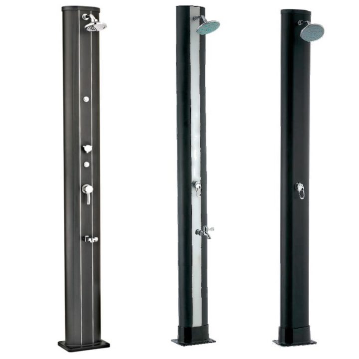 Douche Solaire Piscine, Différentes Capacités Et Finitions à Douche Solaire Pour Piscine