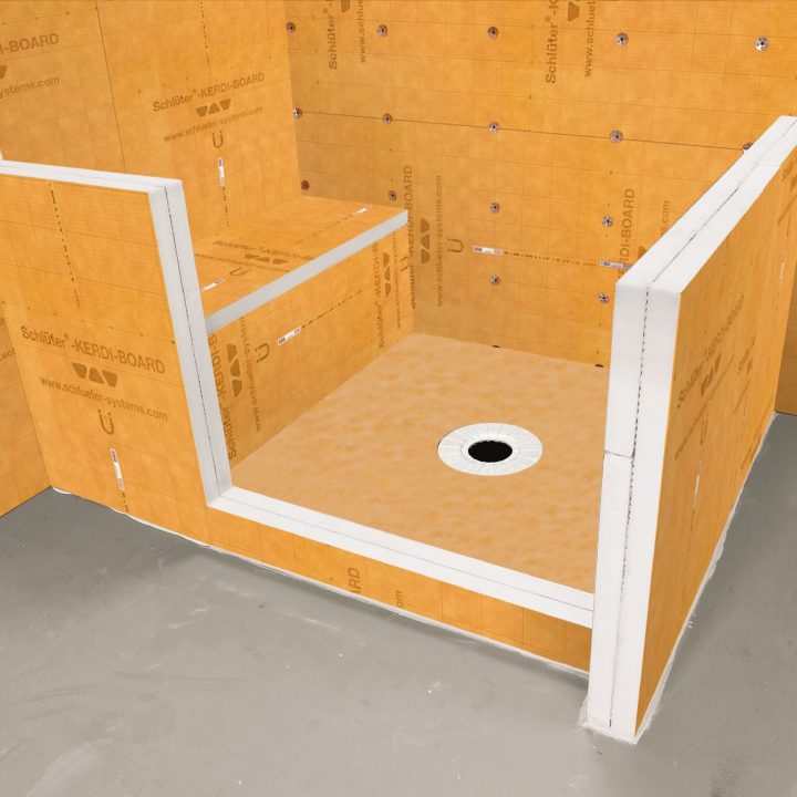 Douches | Schluter.ca concernant Etancheité Douche