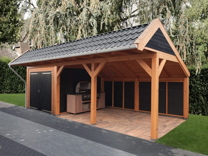 Douglasvision Kapschuren – Wesa Tuinhout Someren intérieur Douglas Tuinhuis Met Veranda