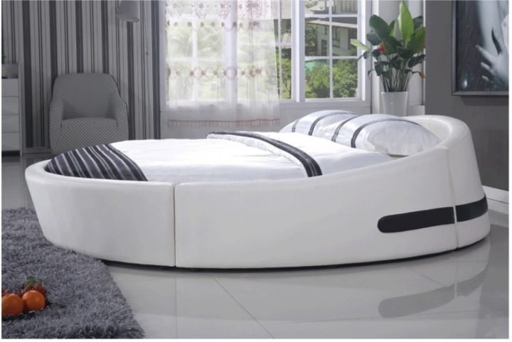 Doux Lit Design Chinois Dernière King Size Lit Rond 811 concernant Lit Rond But