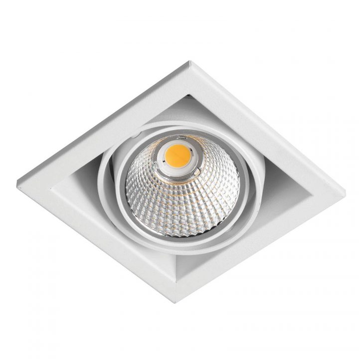 Downlights Zipar Uno Recessed Von Oms Weiß | Led Einbauspots à Spot Led Encastrable Salle De Bain Ip65 Etanche