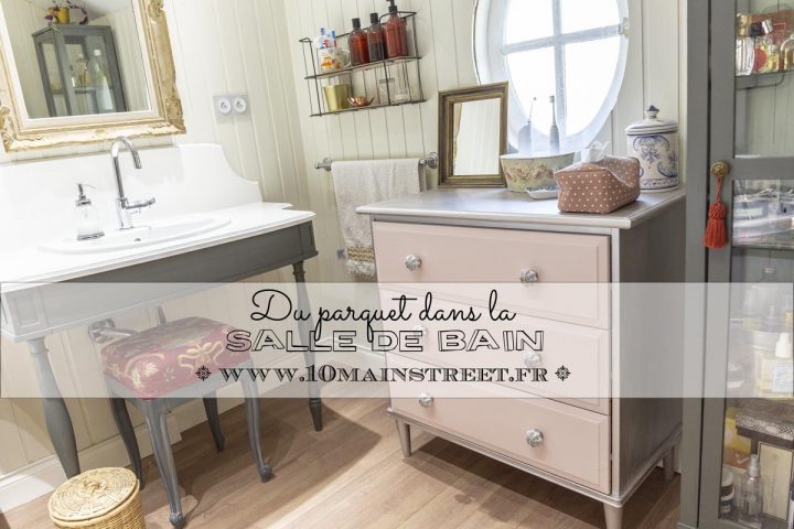 Du Parquet Dans La Salle De Bain ? – 10 Main Street concernant Sol Stratifié Salle De Bain