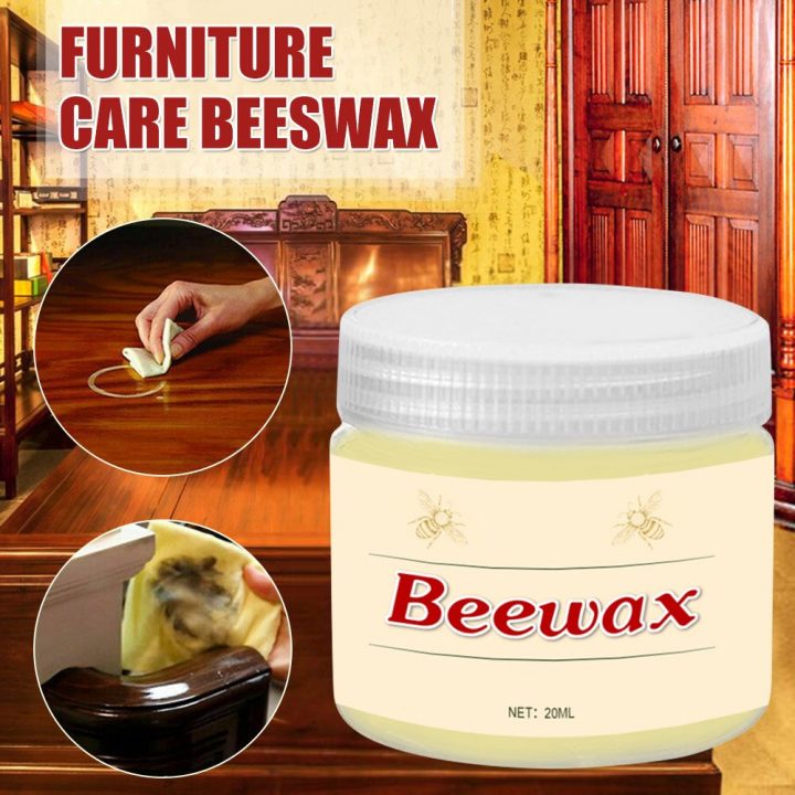 €1.77 30% De Réduction|Assaisonnement Bois Cire D'abeille Solution Complète  Soin Des Meubles Cire D'abeille Résistant À L'humidité 20G Vj serapportantà Cire D Abeille Meuble