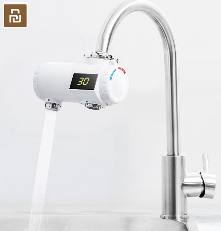 €26.23 48% De Réduction|Nouveau Youpin Xiaoda Chauffe Eau Robinet Cuisine  Robinet Chauffe Eau Instantané Douche Chauffe Eau Instantané Robinet De concernant Chauffe Eau Instantané Douche