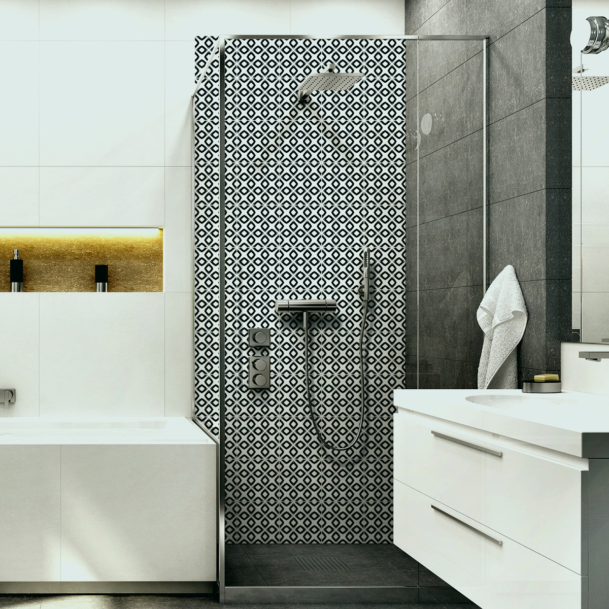 ▷ Classement &amp; Guide D'achat : Top Parois De Douche En encequiconcerne Stickers Porte De Douche