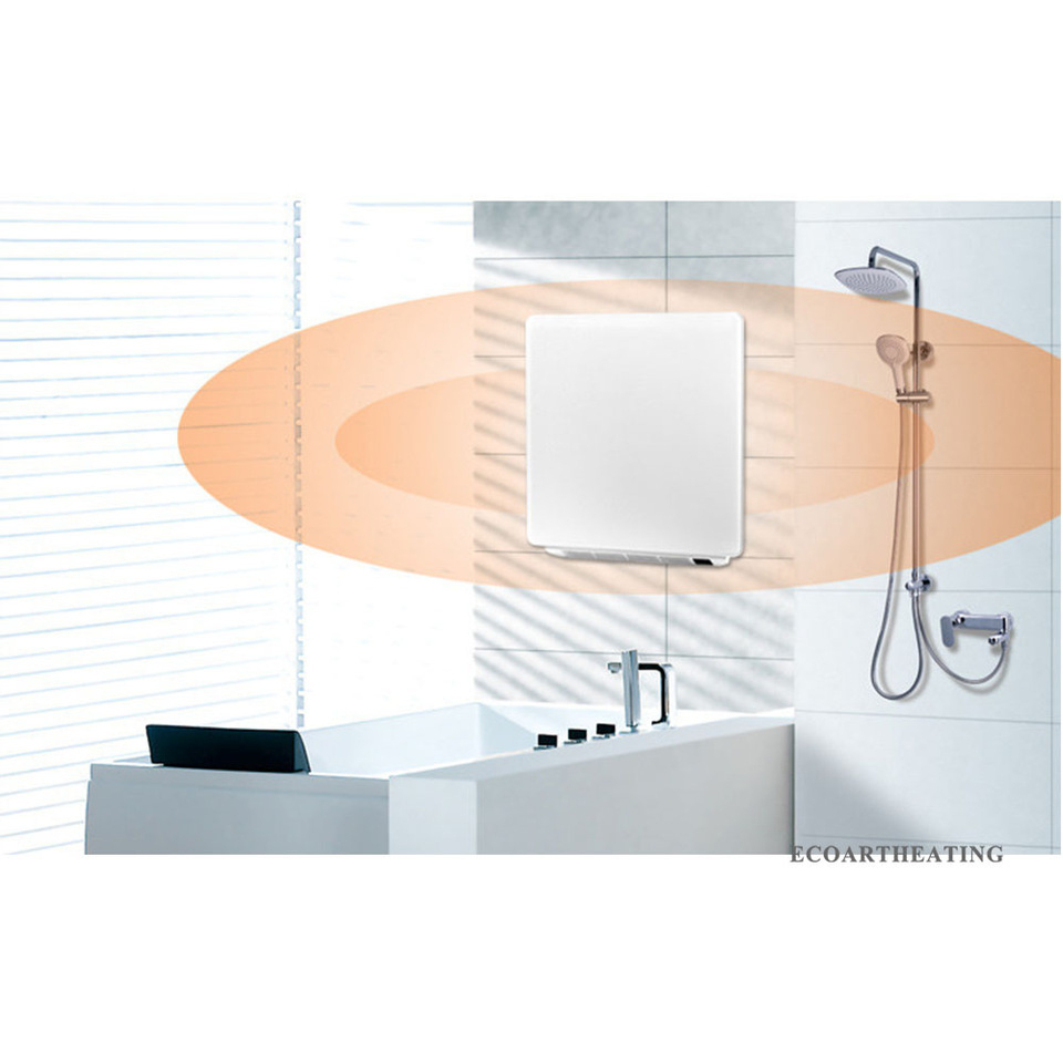 €362.98 |Ventilateur De Salle De Bains Monté Au Mur, Chauffage À  Infrarouge, Chauffage Mural Avec Télécommande | Aliexpress destiné Chauffage Infrarouge Salle De Bain