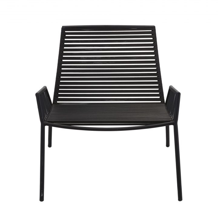 €90 Alinea Fauteuil De Jardin Empilable Noir – Romain encequiconcerne Alinea Fauteuil Jardin