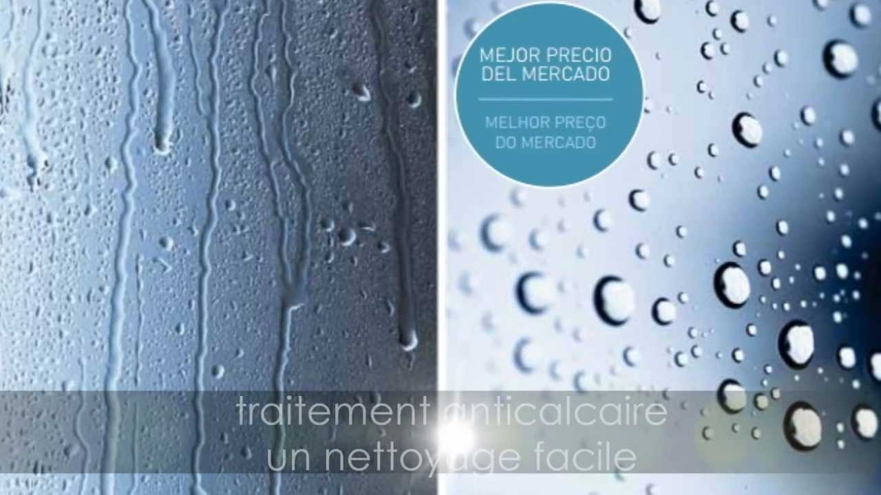 Easy-Clean Traitement Anti-Traces Paroi De Douche avec Nettoyer Paroi De Douche