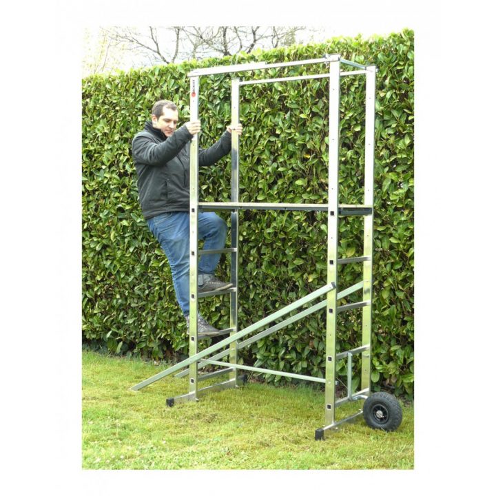 Echafaudage De Jardin Hortus – Hauteur De Travail 3M60 pour Echafaudage Jardin Echafaudage De Jardin Hortus – Hauteur De Travail 3M60 pour Echafaudage Jardin