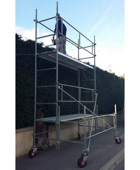 Échafaudage De Jardin , Taille Haie intérieur Echafaudage De Jardin