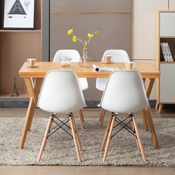 Egoonm Lot De 4 Chaises Lorenzo Style Scandinave Chaise De concernant Chaises Confortables Salle Manger