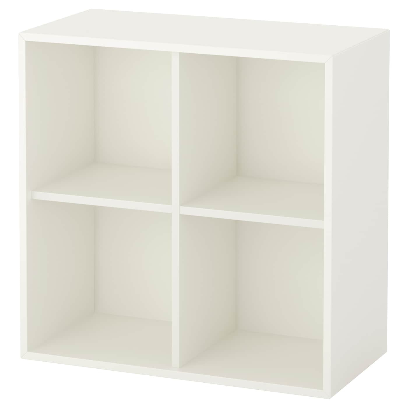 Eket Schrank Mit 4 Fächern - Weiß 70X35X70 Cm destiné Meuble Case Ikea