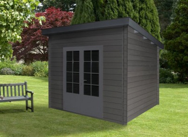 Élégant Abri De Jardin En Lame Composite – Makewear tout Abri De Jardin Composite