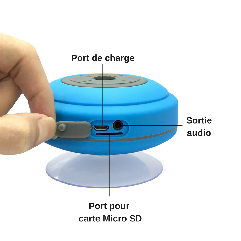 Enceinte Étanche-Idéale Salle De Bain concernant Enceinte Bluetooth Salle De Bain