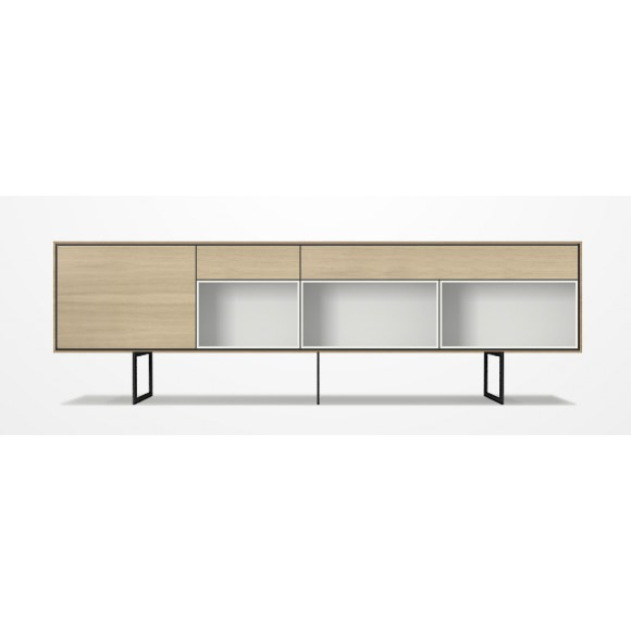 Enfilade Buffet Meuble Tv Aura 244Cm - Treku - Atelier 159 pour Meuble Treku