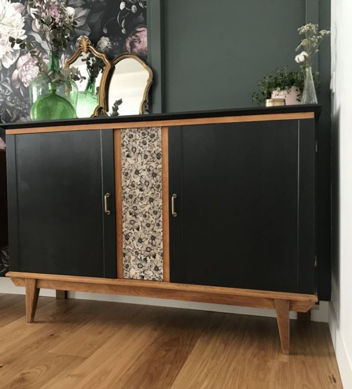 Enfilade Vintage Lisette – Mobilier Vintage – Relooking dedans Vintage Nantes