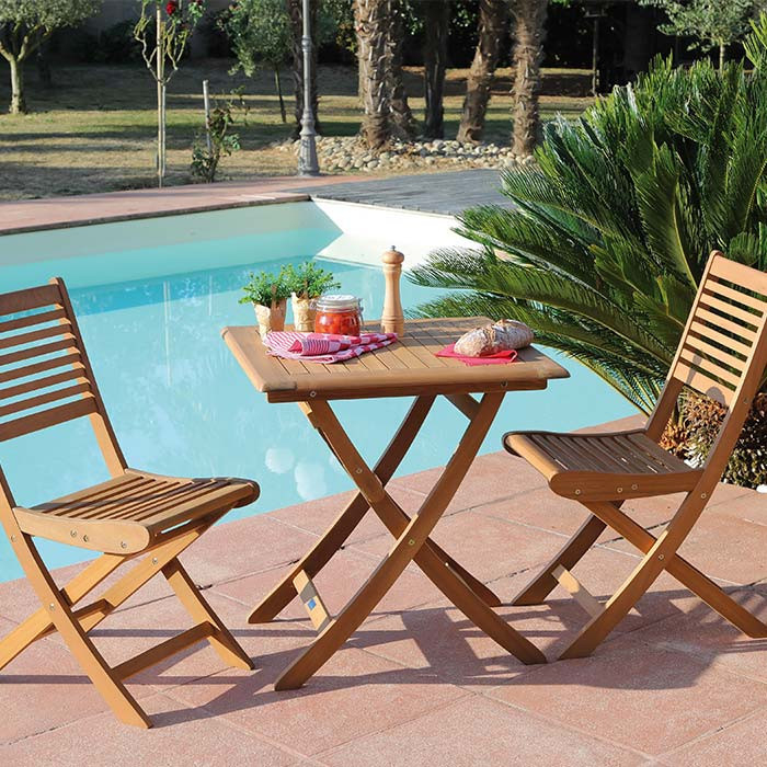 Ensemble De Jardin Table Sophie 70X70 Cm Et Chaises à Table De Jardin 2 Personnes Ensemble De Jardin Table Sophie 70X70 Cm Et Chaises à Table De Jardin 2 Personnes