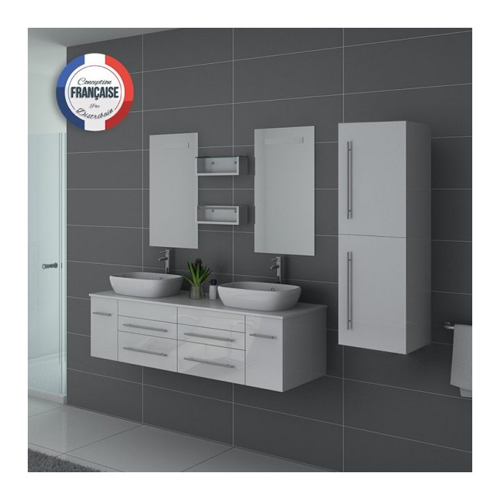 Ensemble Meuble Salle De Bain, Meuble Salle De Bain 2 Vasques Dis748B : Salledebain intérieur Meuble Salle De Bain Blanc Laqué Brillant Ensemble Meuble Salle De Bain, Meuble Salle De Bain 2 Vasques Dis748B : Salledebain intérieur Meuble Salle De Bain Blanc Laqué Brillant