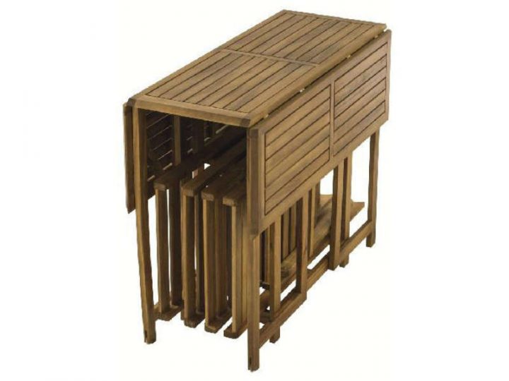 Ensemble Table + 4 Chaises De Jardin – Vente De Ensemble intérieur Table De Jardin Conforama