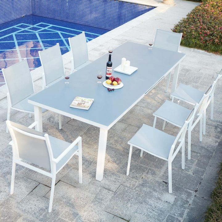 Ensemble Table De Jardin Extensible En Aluminium 8 serapportantà Table De Jardin 2 Personnes Ensemble Table De Jardin Extensible En Aluminium 8 serapportantà Table De Jardin 2 Personnes