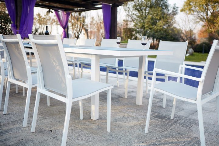 Ensemble Table De Jardin Extensible En Aluminium Moniga 12 tout Table Jardin 10 Personnes Ensemble Table De Jardin Extensible En Aluminium Moniga 12 tout Table Jardin 10 Personnes