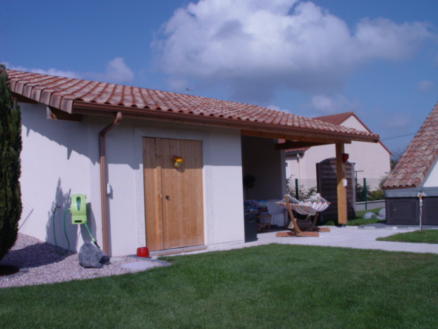 Entreprise Maire : Abris De Jardin Fabriqué Et Posé Par L à Terrasse Couverte En Dur