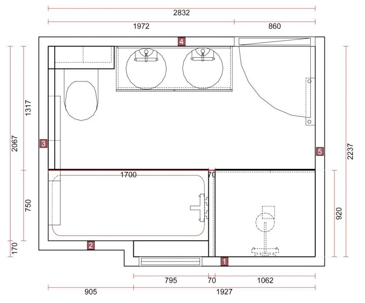 Épinglé Par Aryose Sur Salle De Bain | Plan Salle De Bain pour Norme Handicapé Salle De Bain