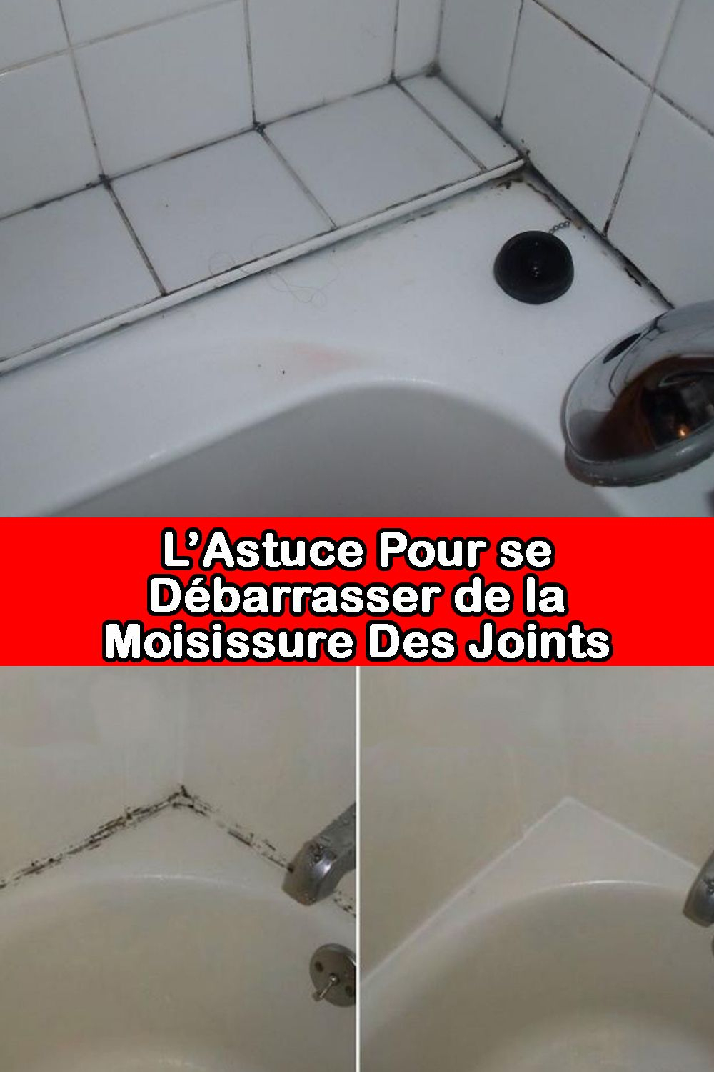 Épinglé Sur Astuce tout Nettoyer Moisissure Douche