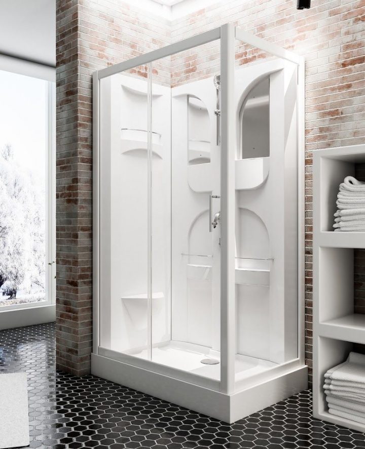 Épinglé Sur Parois Et Portes De Douche pour Paroi De Douche 120X80