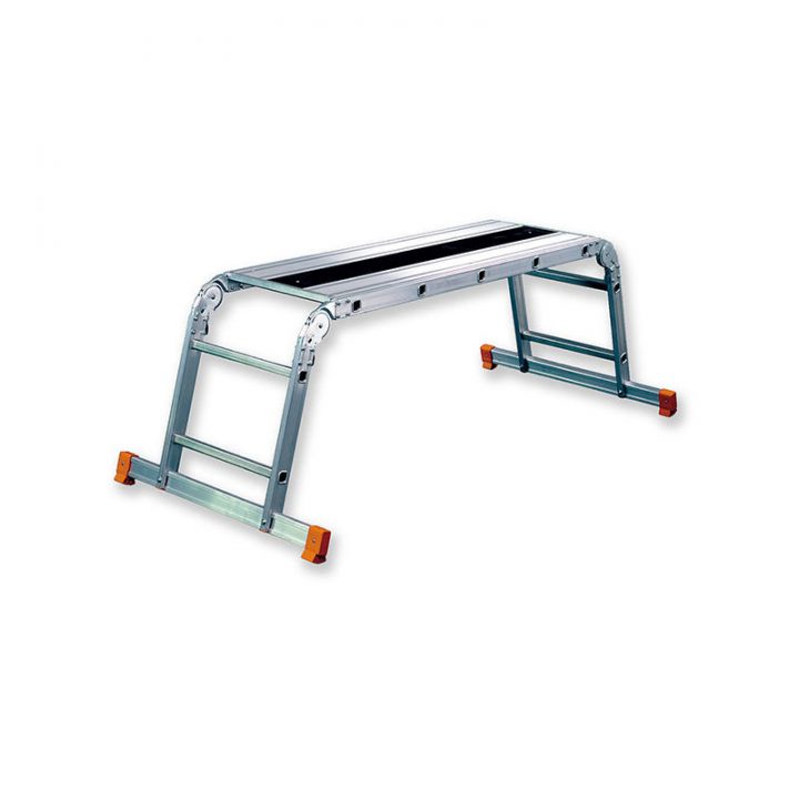 Escalux C Stratus 90 V18071 Echafaudage En Alu Hauteur De avec Echafaudage De Jardin