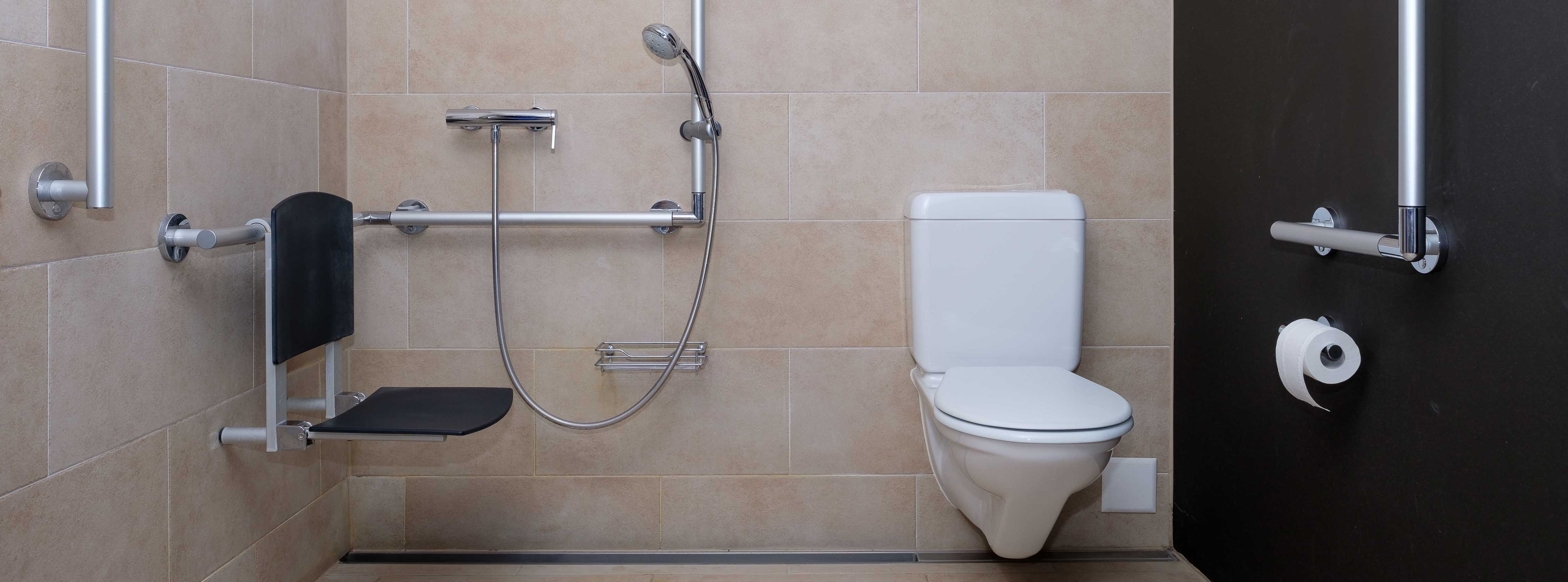 Espaces Sanitaires Dans Les Constructions Avec Logements avec Salle De Bain Handicapé Norme
