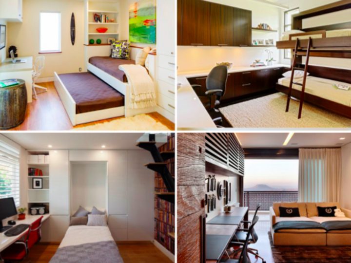 Et Si Votre Bureau À Domicile Se Transformait En Chambre D dedans Aménagement Chambre 10M2