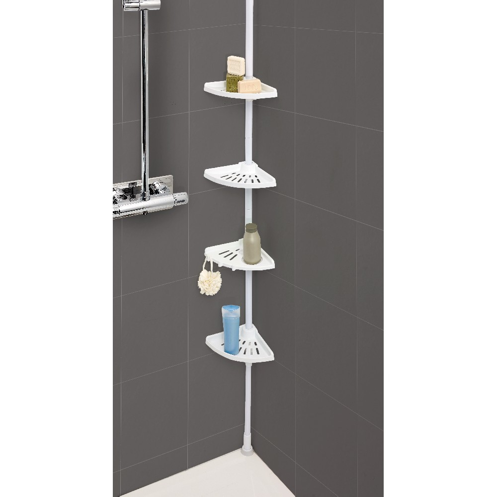 etagere d'angle salle de bain action