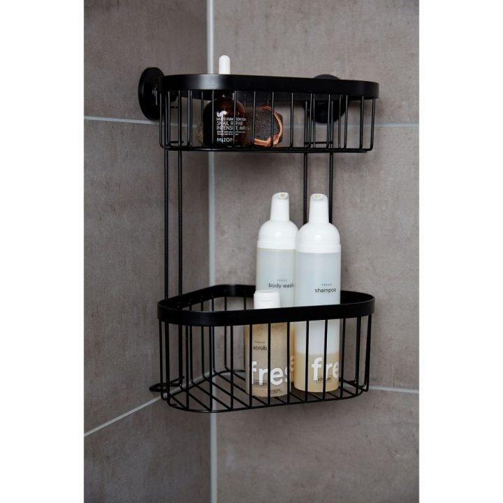 Etagère D'angle Murale De Douche Indus Classic – L. 23 X H pour Etagere Douche Angle