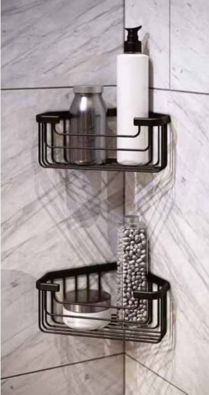 Étagère D'angle Noir Mat Pour Douche – Gedy – 2483 serapportantà Etagere D Angle Douche Étagère D'angle Noir Mat Pour Douche – Gedy – 2483 serapportantà Etagere D Angle Douche