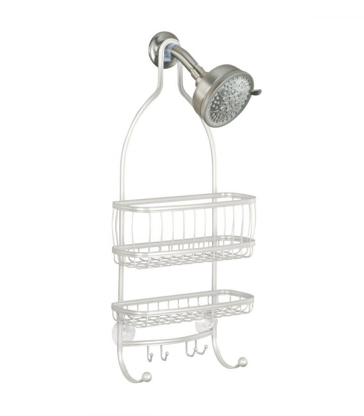 Etagère De Douche 2 Paniers En Inox encequiconcerne Etagere De Douche Inox