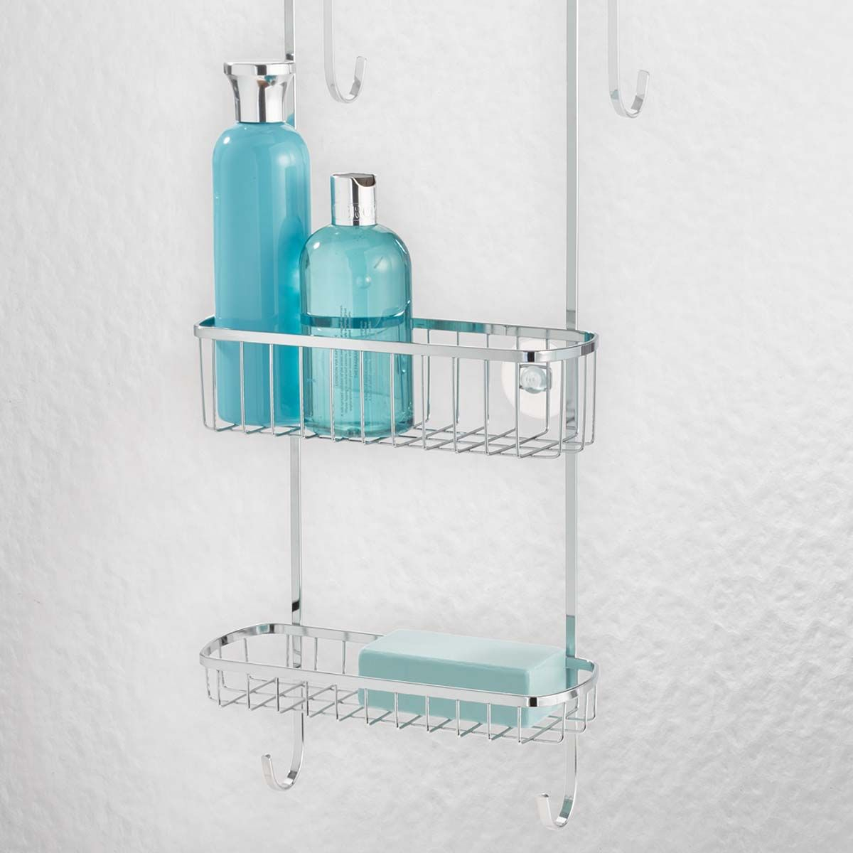 Etagère De Douche À Suspendre En Acier Inoxydable avec Serviteur De Douche À Suspendre