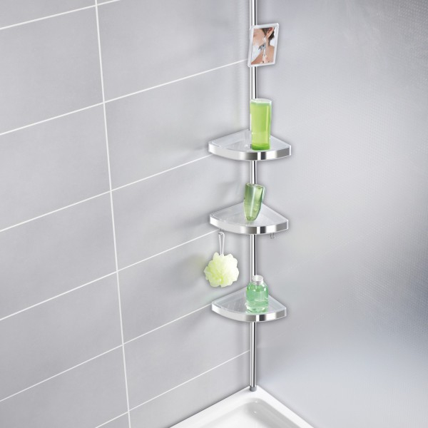 Étagère De Douche Wenko - Salle De Bain avec Étagère De Douche Télescopique
